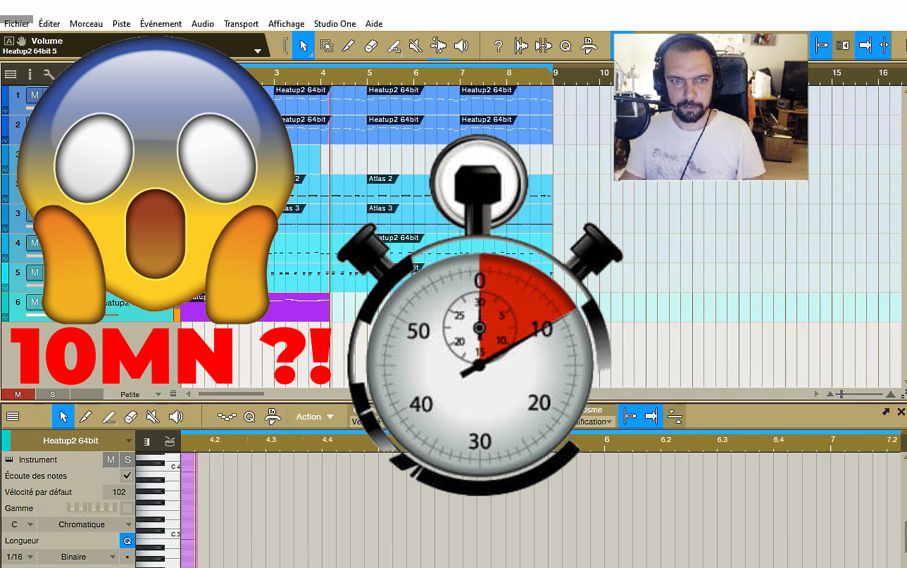 ⏱️Comment faire un beat en 10 minutes ? - Devenir Beatmaker